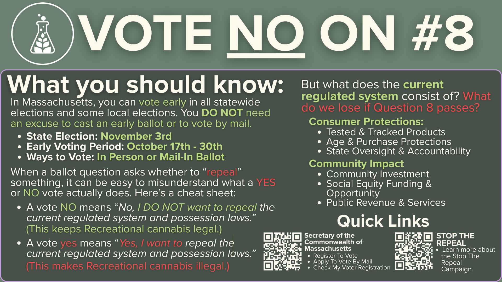 VOTE NO ON #8 - What you should know