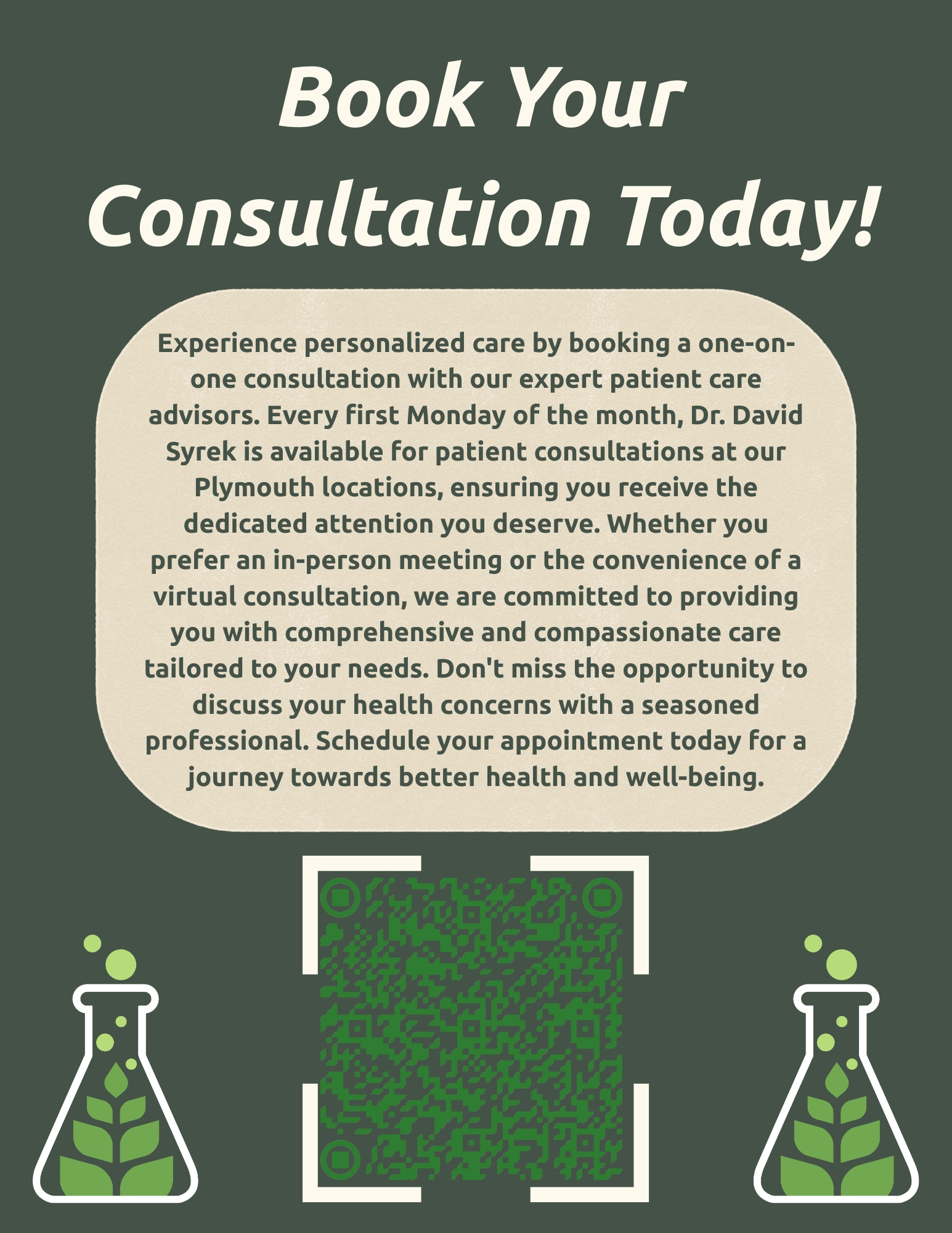 Sanctuary Plymouth: Monthly Patient Consultations with Dr. David Syrek Thumbnail